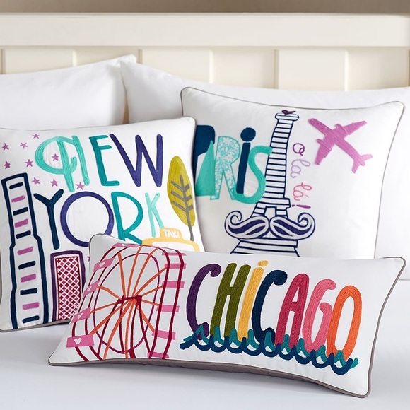 Pottery Barn Other - Pottery Barn Destination Paris 18” Pillow Cover